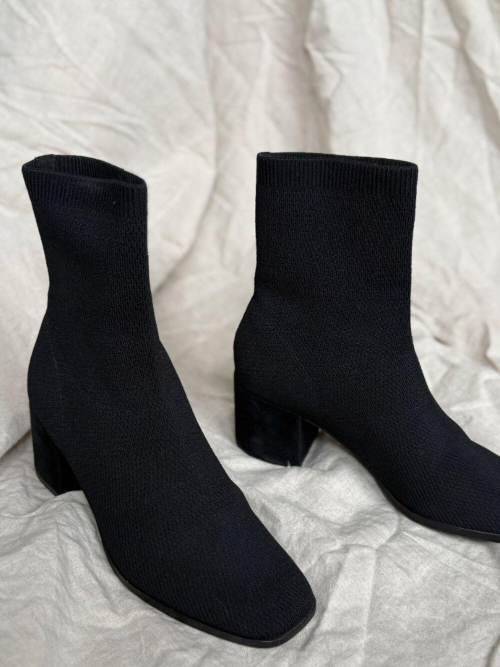 Eileen Fisher Women's Black Boots Size 9 - Picture 2 of 8